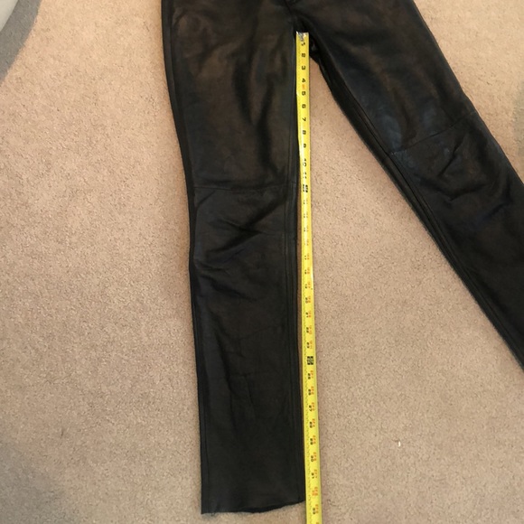 Wilsons Leather Co Maxima High Rise Genuine Leather Pants size 6 - Picture 11 of 12